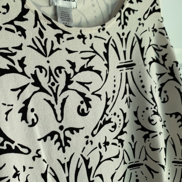 Chico’s silk and rayon top. Size 1. New with tag. - Picture 4 of 6